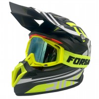 Мотошолом крос-ендуро Forsage Moto + Окуляри в ПОДАРУНОК (029)